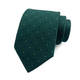Gravata Micro Figuras Verde Escuro SK965